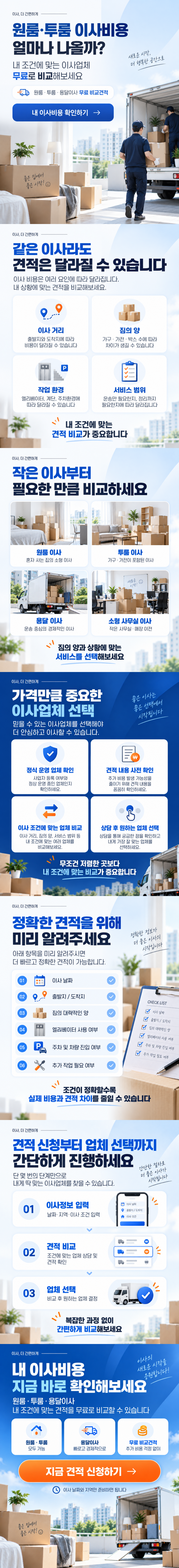 전국 용달·원룸이사 상담 신청 이사방